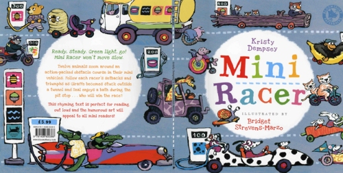 U.S. edition of MiniRacer cover