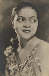 photo of Florence Mills, &quot;the Queen of Happiness&quot;